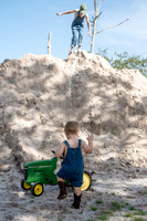 Jax and Calvin Mud Session